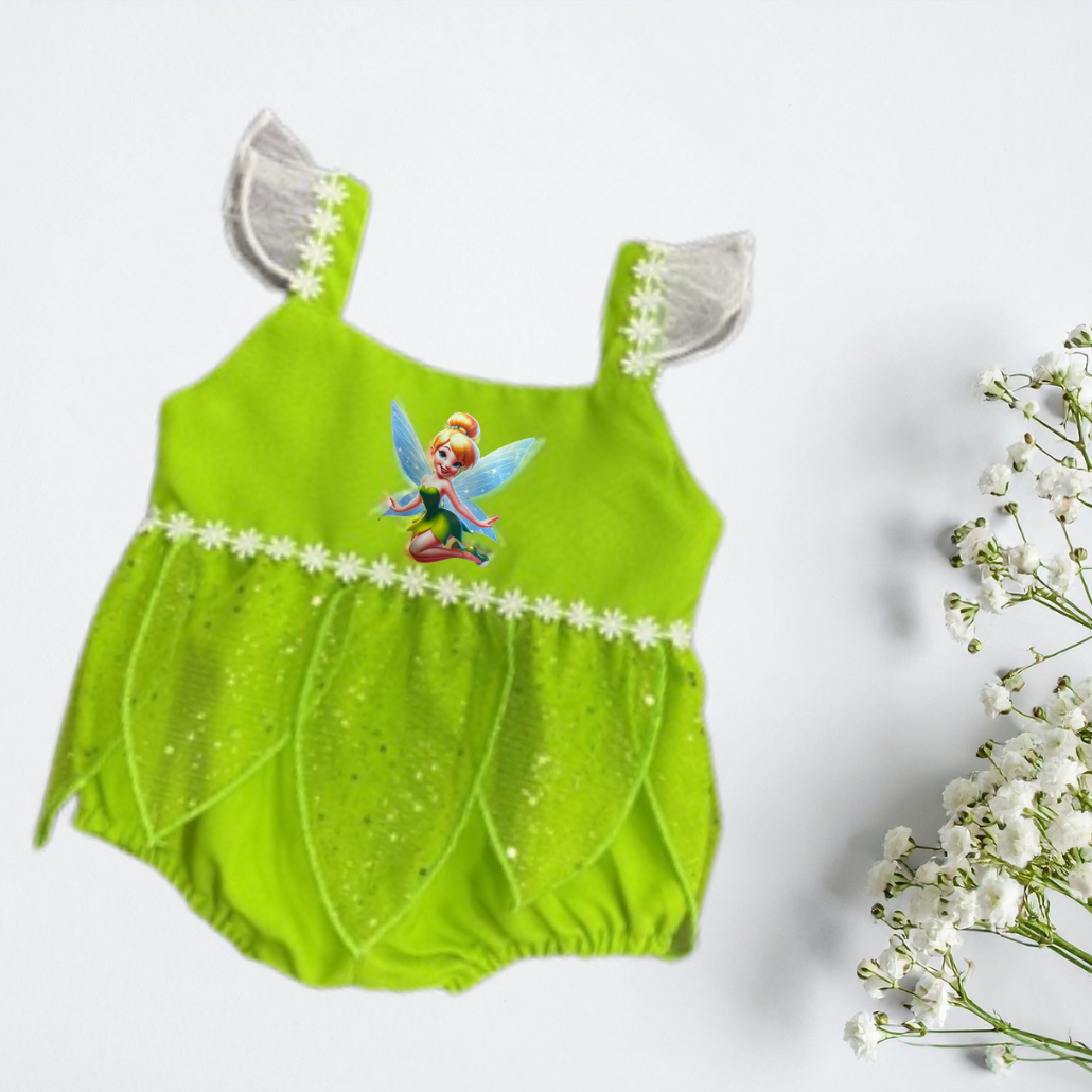 Romper Hada para Bebé – Inspirado en Campanita
