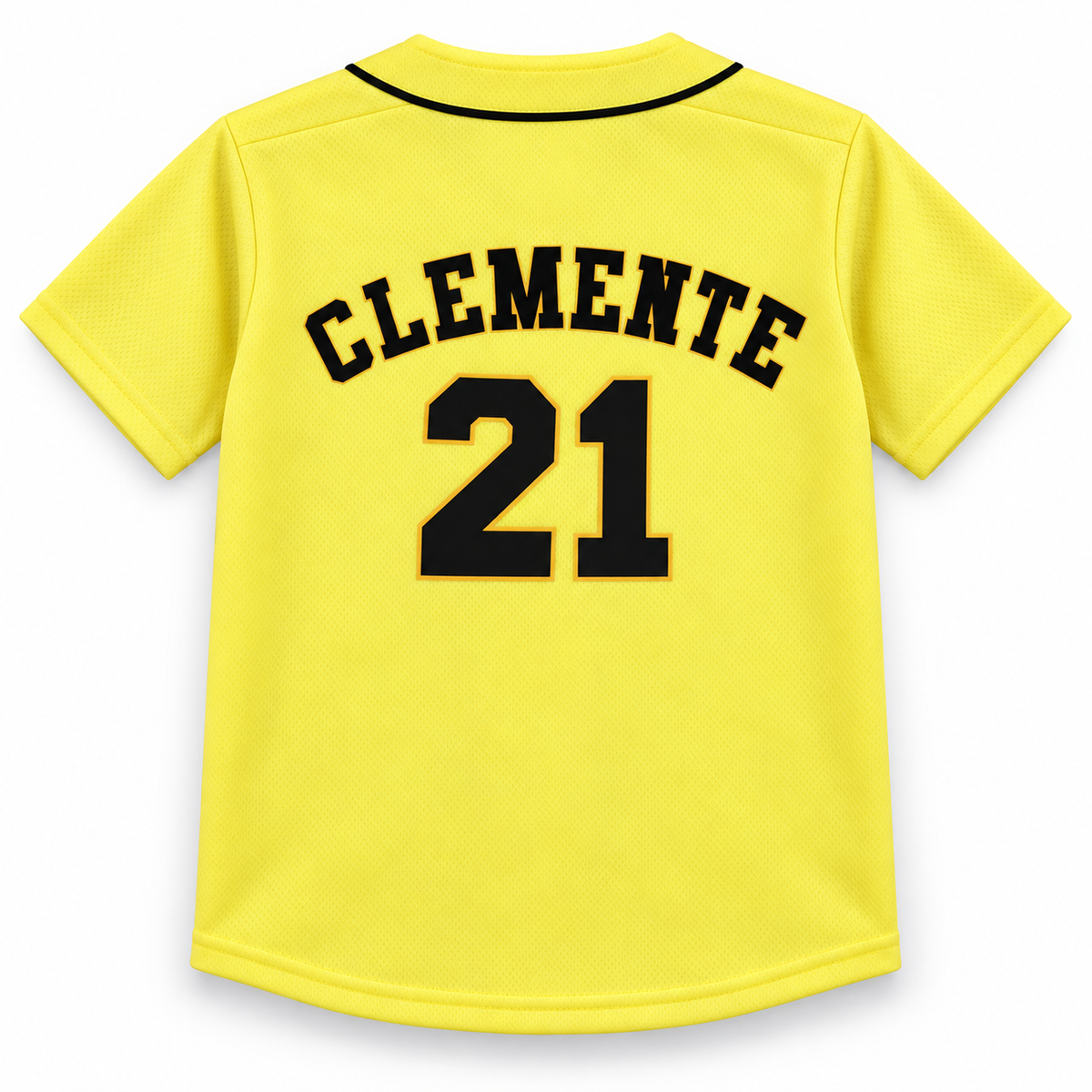 Jersey Infantil Roberto Clemente #21 – Amarillo