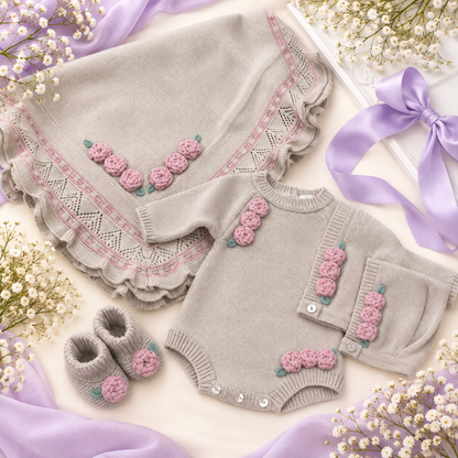 Pack Peto Chloe - Baby Clothes - Knitted Dresses