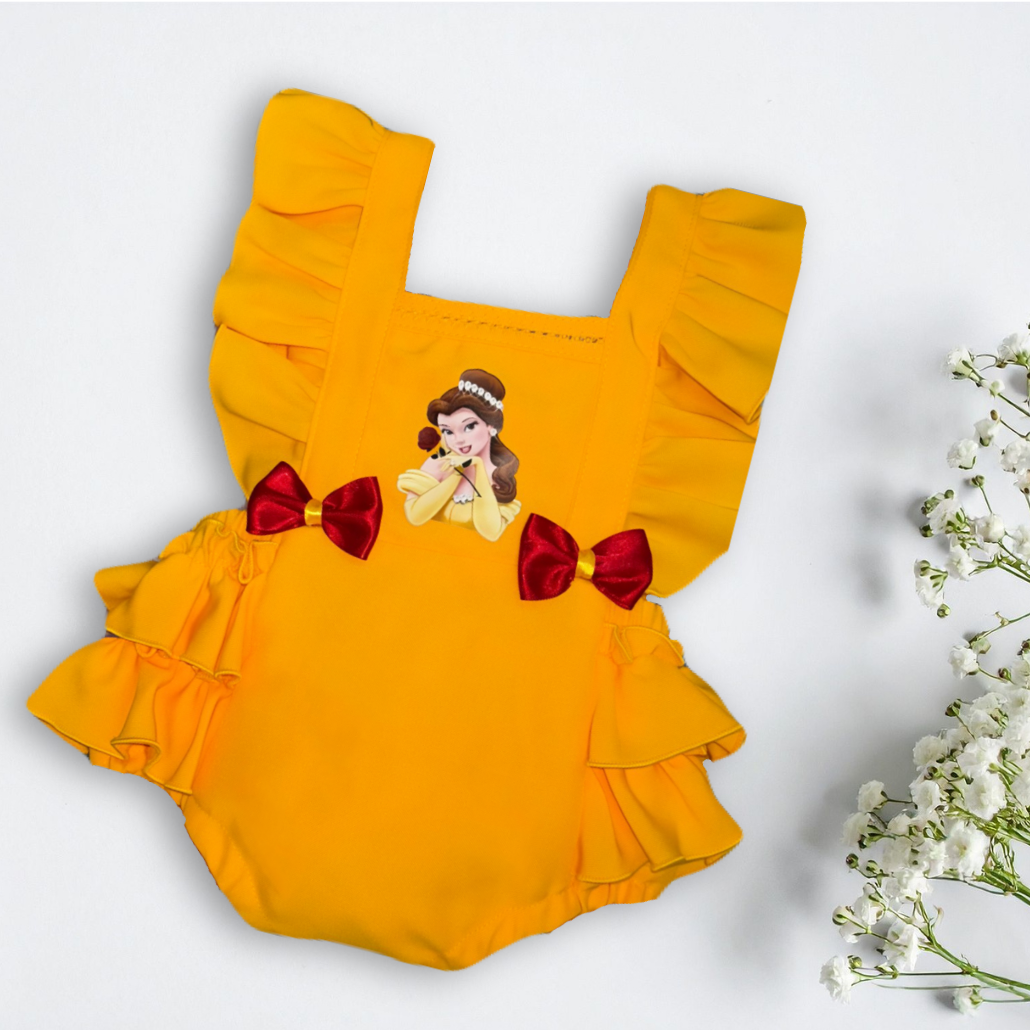 Romper Princesa para Bebé – Inspirado en Bella