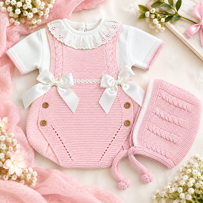 Ranita Paula 3 Pieces - Baby Clothes - Knitted Dresses
