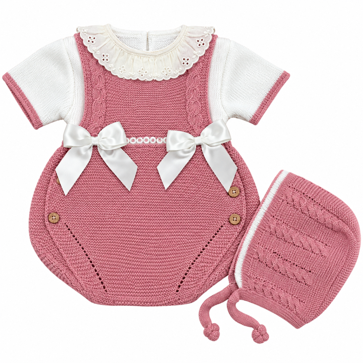 Ranita Paula 3 Pieces - Baby Clothes - Knitted Dresses