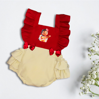Romper Moana para Bebé – Edición Inspirada en la Aventura