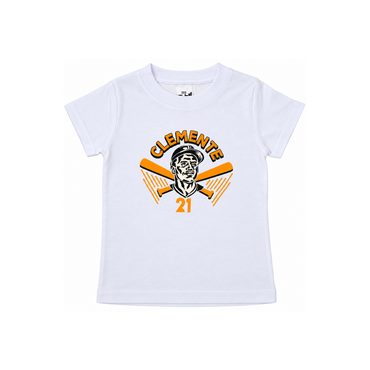 T-Shirt Infantil Clemente #21 – Blanca