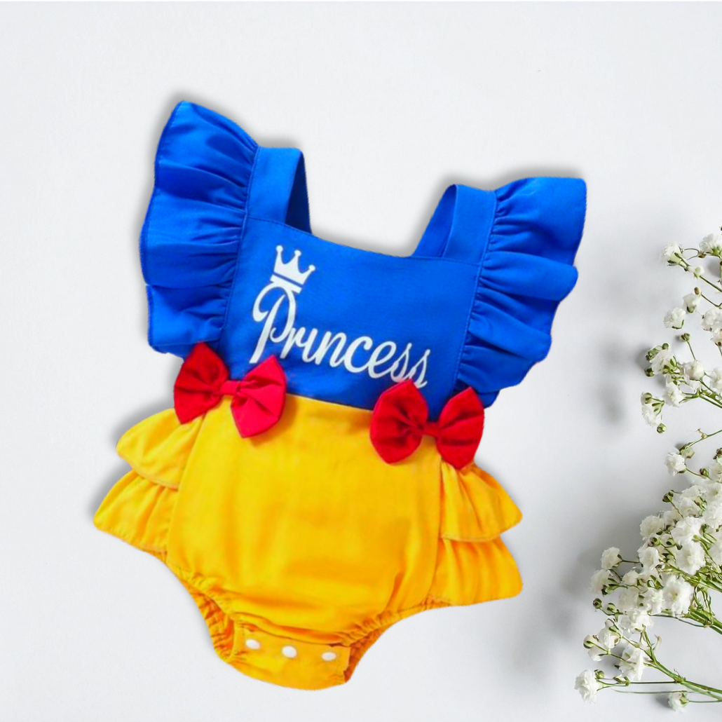 Romper Princesa para Bebé – Inspirado en Cuentos de Hadas