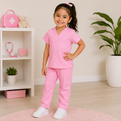 Jobs - Pink Scrub Set (8703)