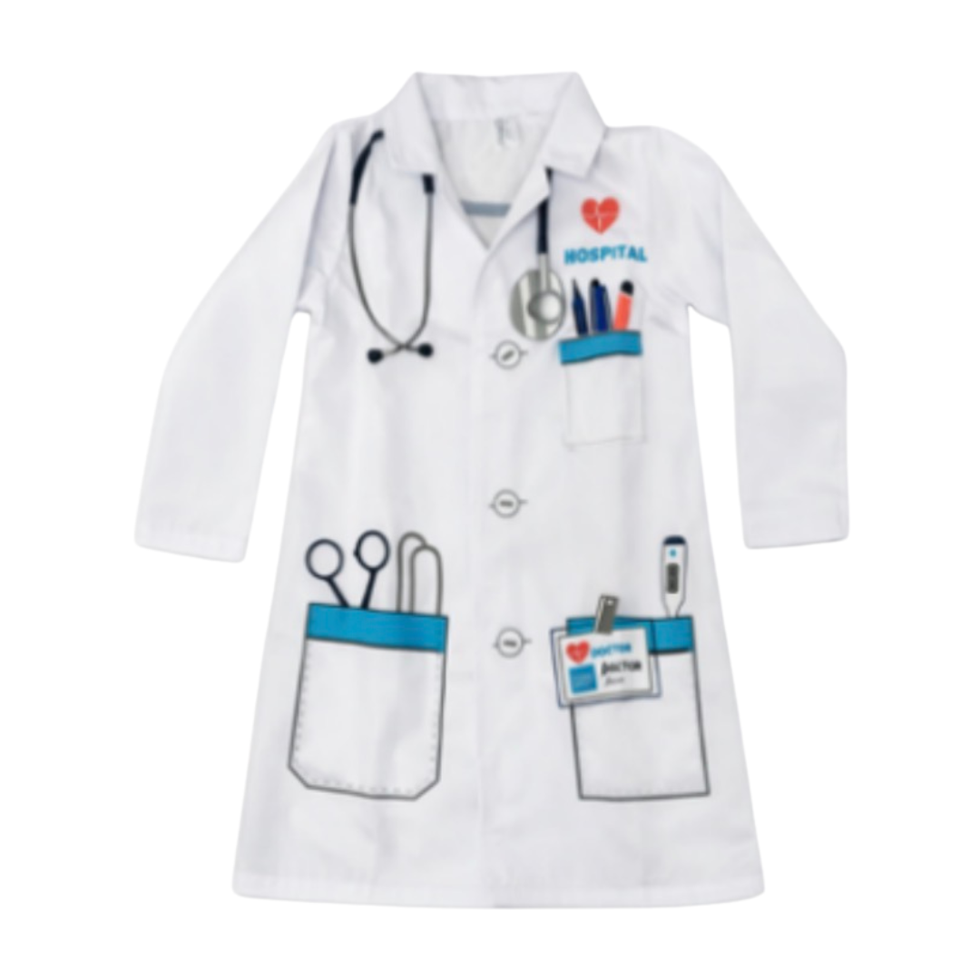 Oficios - Bata de Doctor para Niños