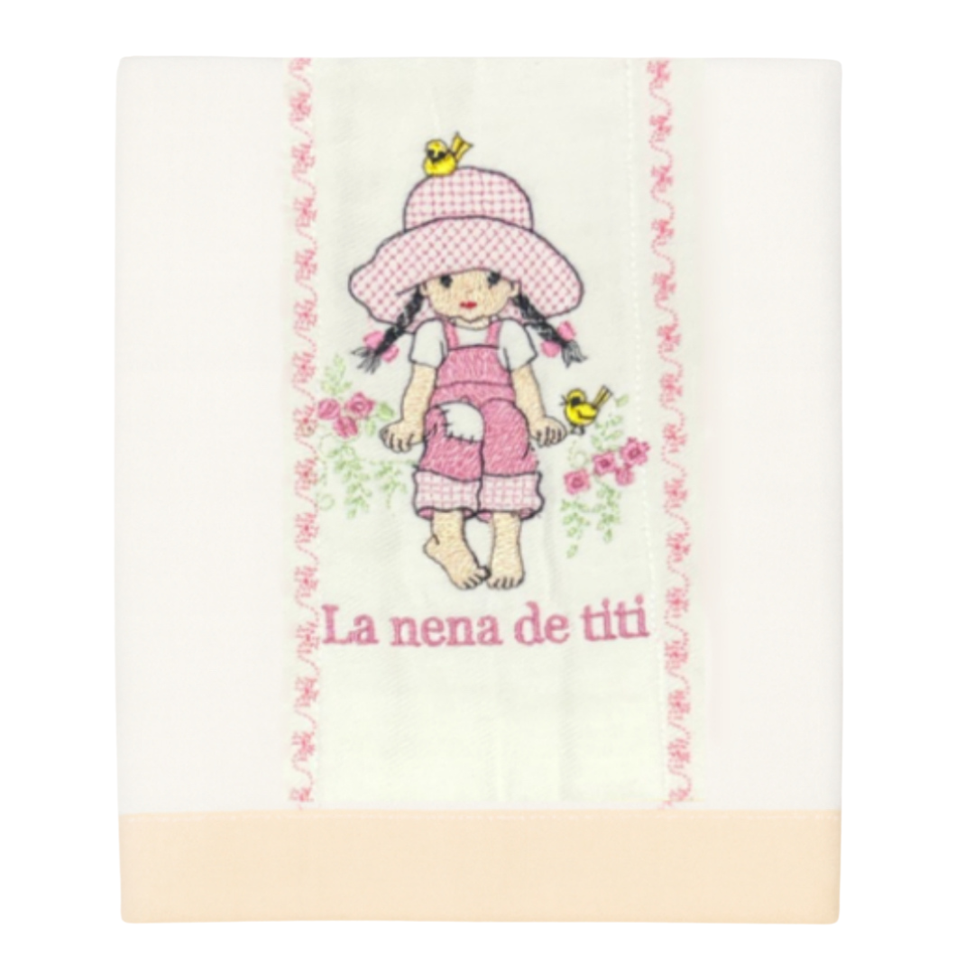 Paños Bordados a Mano para Niñas