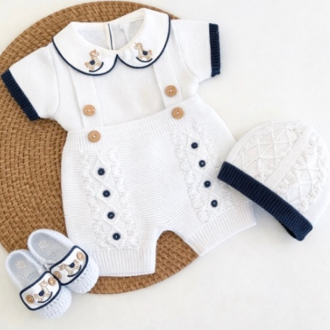 Peto Caballito - Ropa para Bebés - Vestidos Tejidos (Niños)