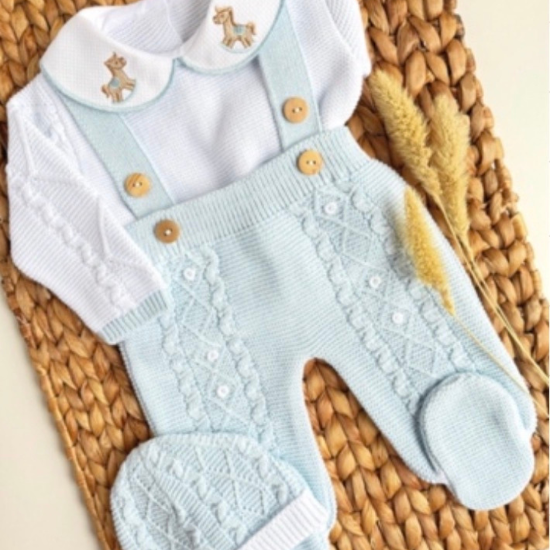 Peto Caballito - Baby Clothes - Knitted Dresses (Boys)
