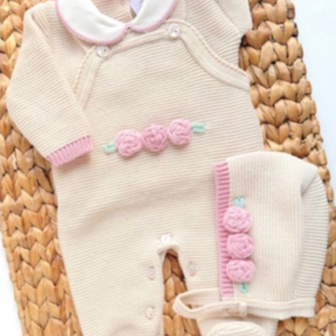 Peto Chloe - Ropa para Bebés - Vestidos Tejidos