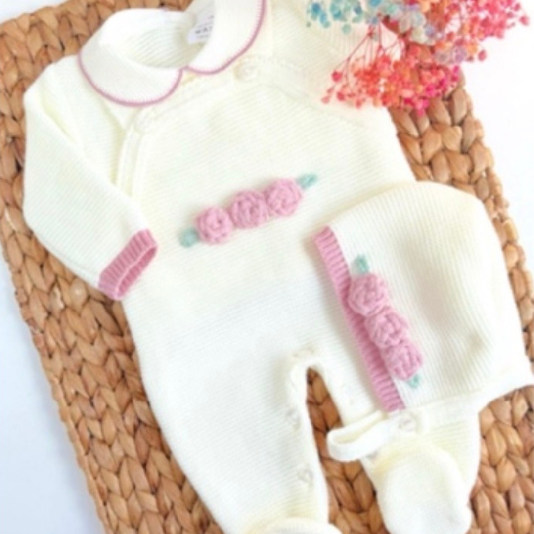 Peto Chloe - Ropa para Bebés - Vestidos Tejidos