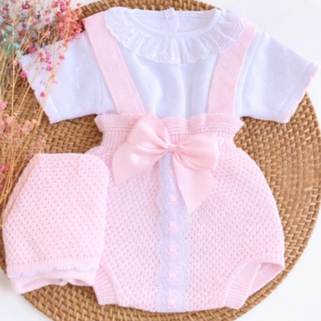 Ranita Adriana - Ropa para Bebés - Vestidos Tejidos
