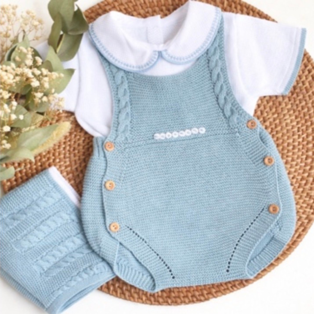 Ranita Paula 3 Pieces - Baby Clothes - Knitted Dresses (Boys)