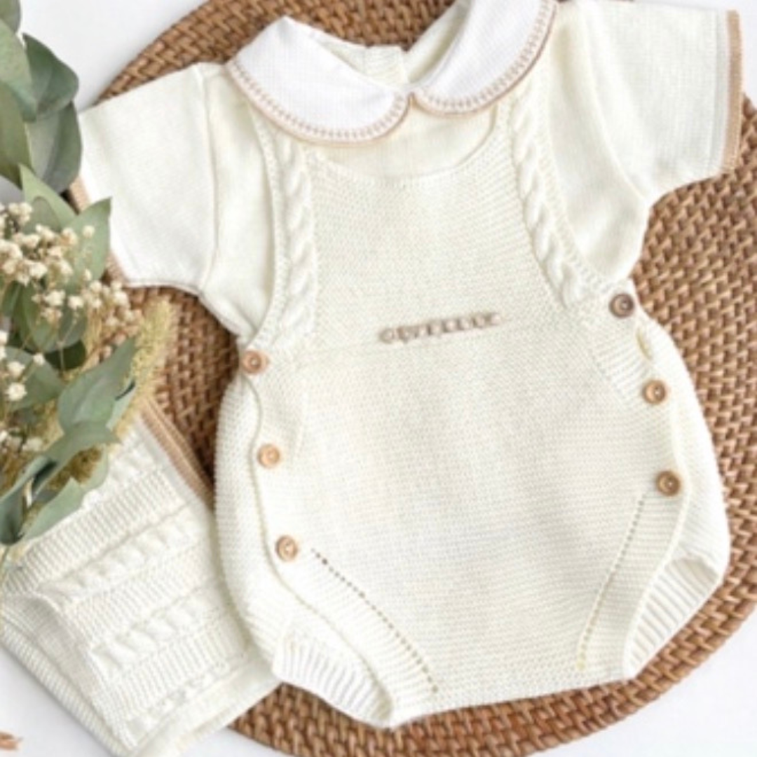 Ranita Paula 3 Pieces - Baby Clothes - Knitted Dresses (Boys)