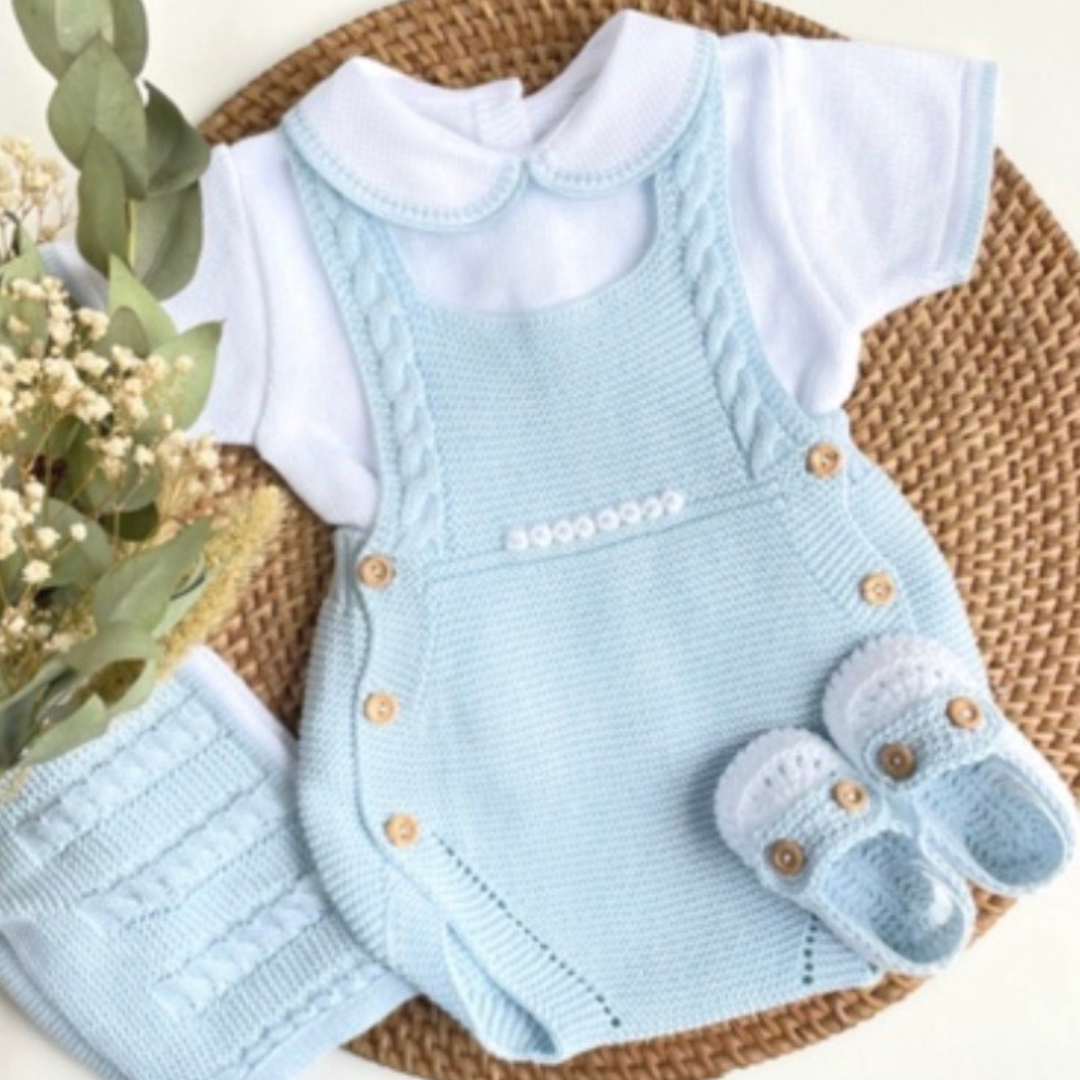 Ranita Paula 4 Pieces - Baby Clothes - Knitted Dresses (Boys)