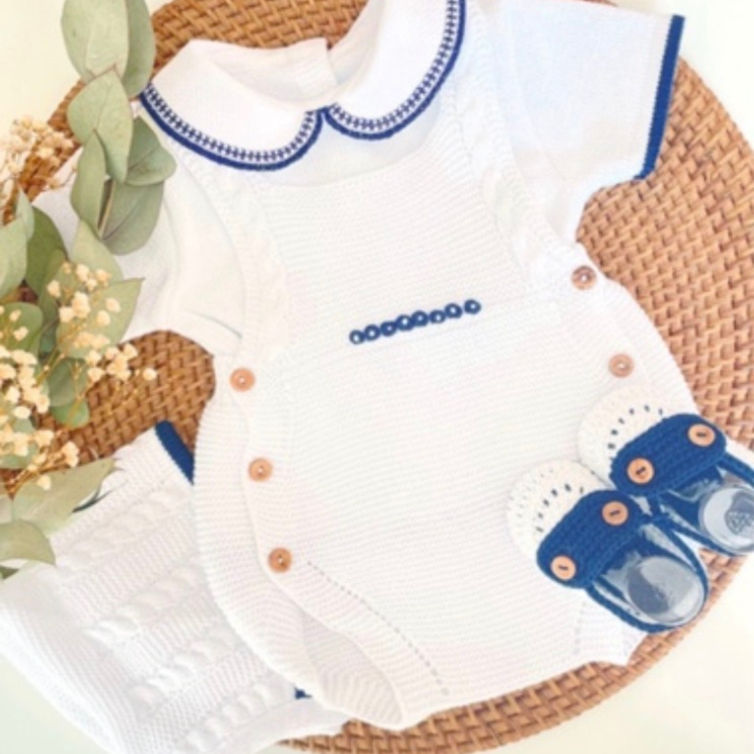 Ranita Paula 4 Pieces - Baby Clothes - Knitted Dresses (Boys)