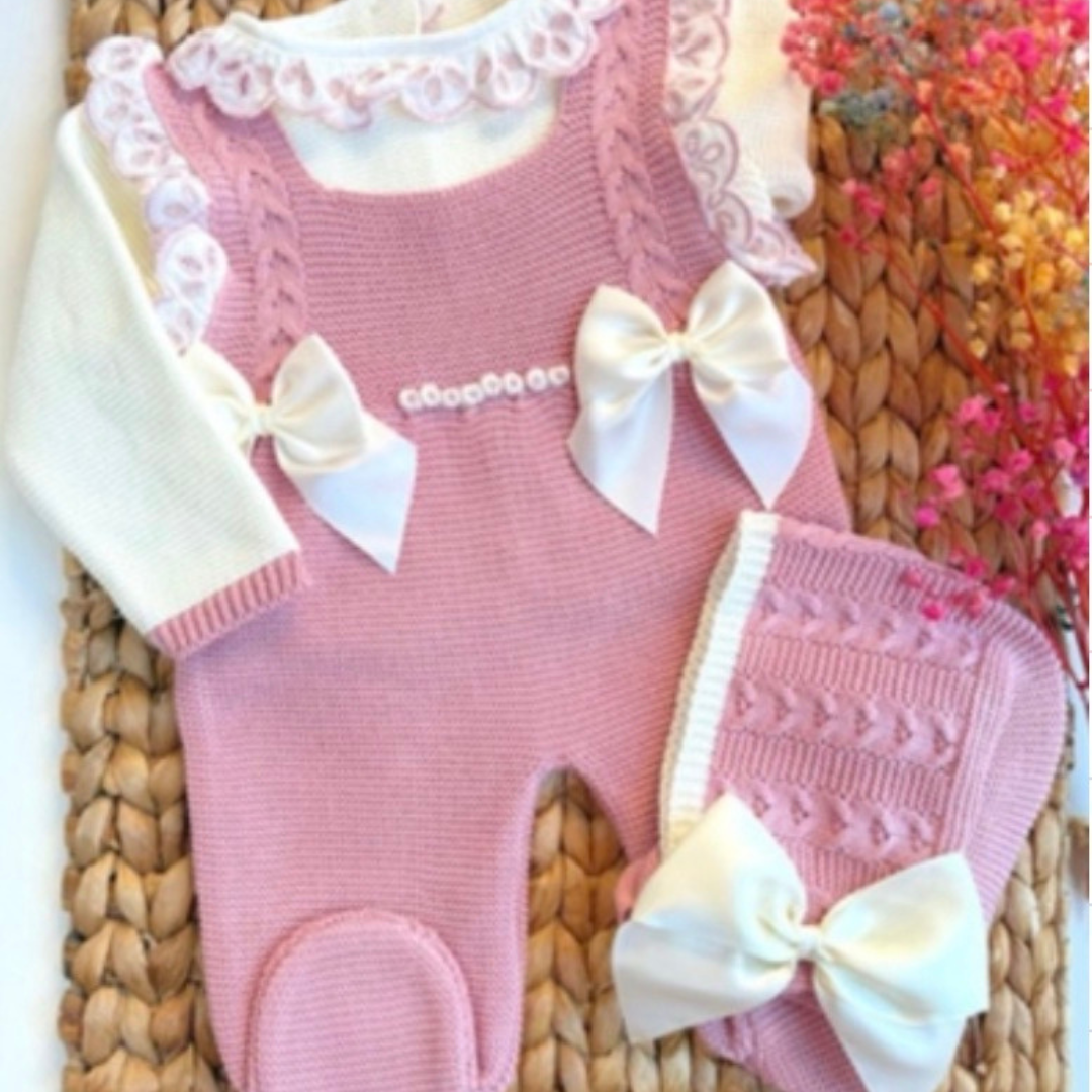 Peto Hadas - Ropa para Bebés - Vestidos Tejidos