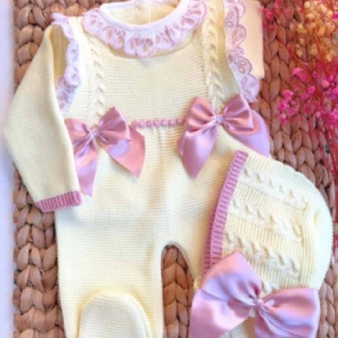 Peto Hadas - Ropa para Bebés - Vestidos Tejidos