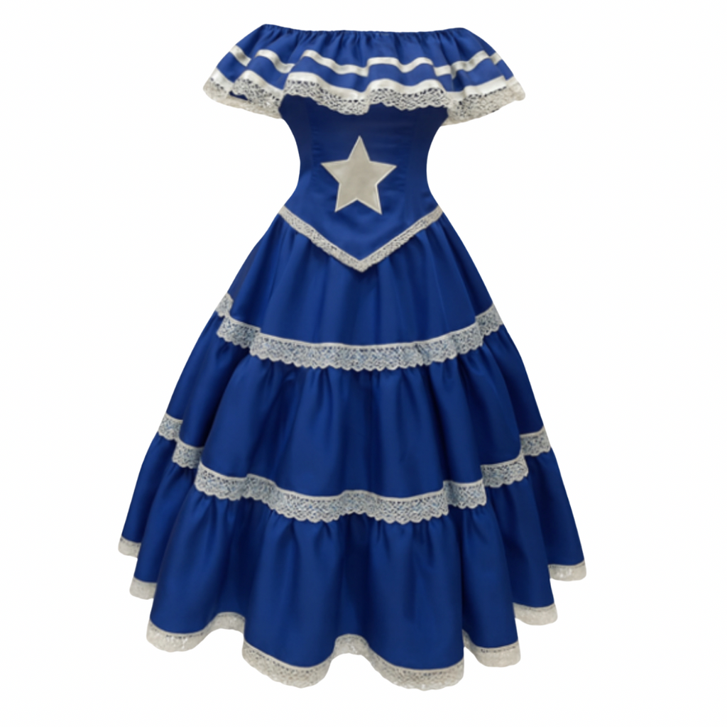 Vestimenta Típica - Plena