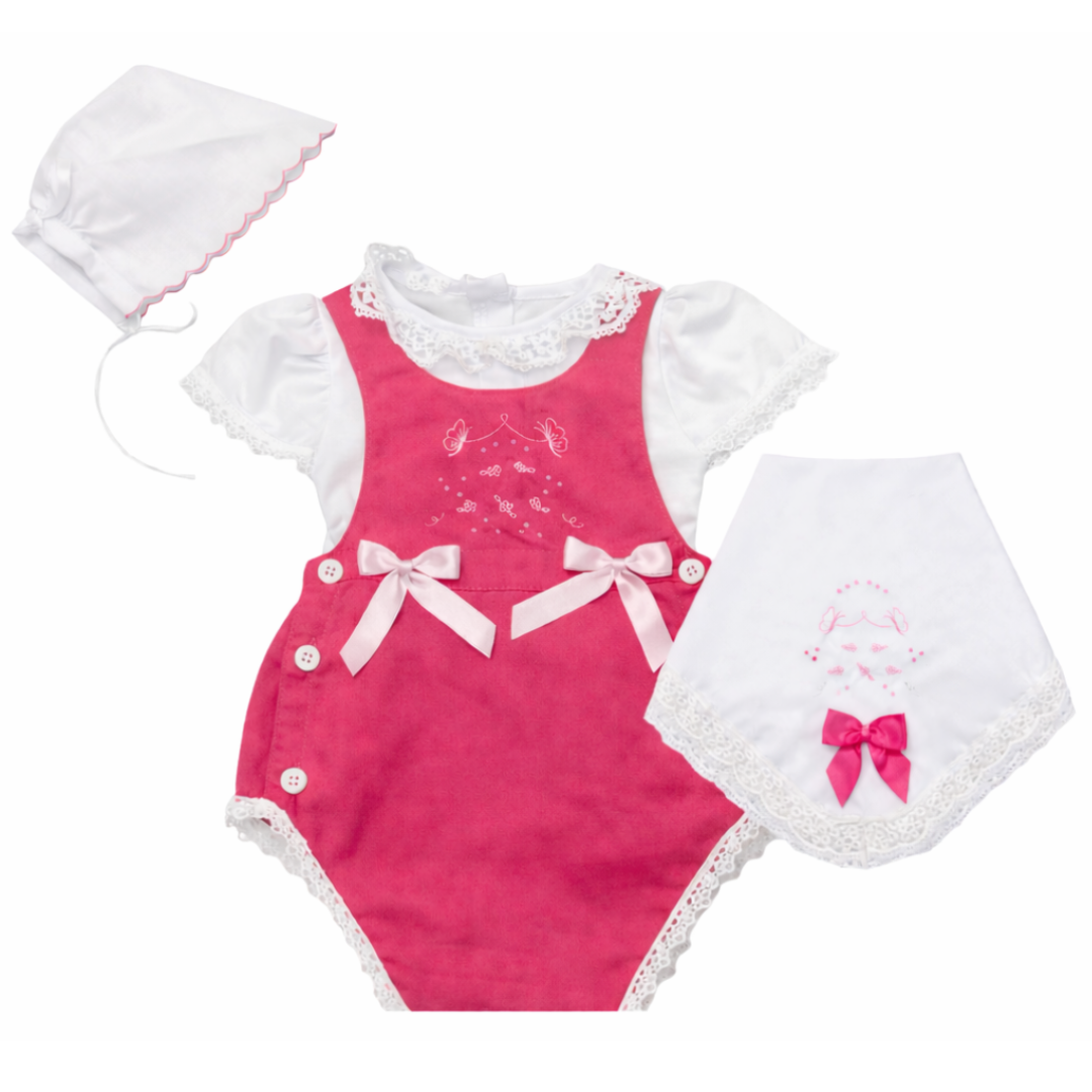 Baby Clothes - 4 Piece Cotton Set (3261)