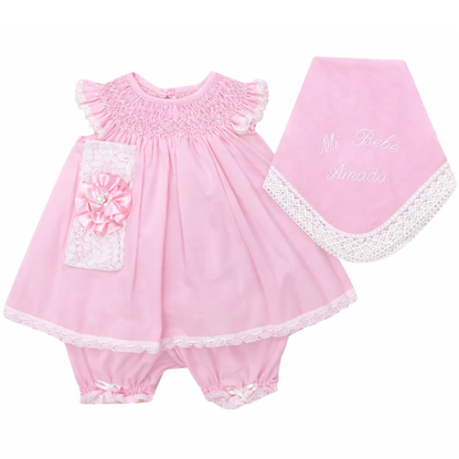Baby Clothes - 4 Piece Cotton Set (3368)