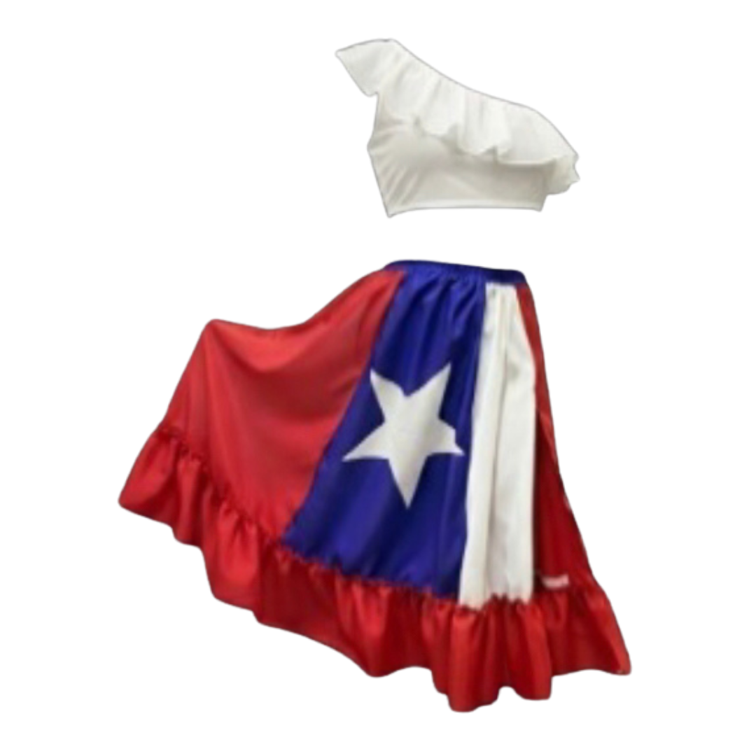 Vestimenta Típica - Bandera Medio Hombro