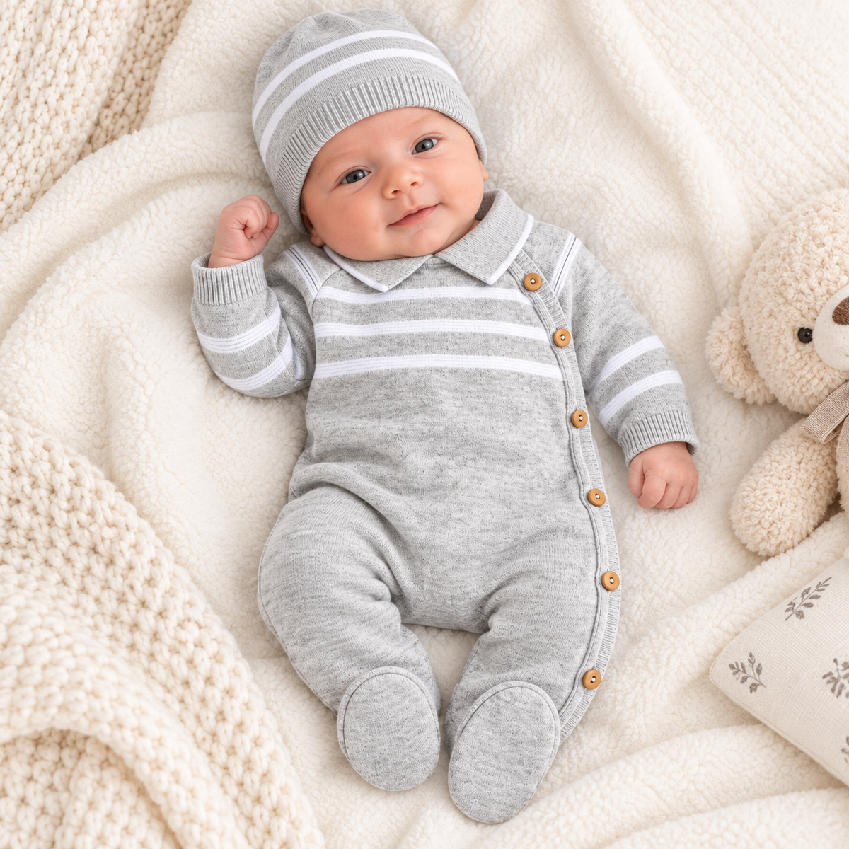 Pélele Rio - Baby Clothes - Knitted Dresses (Boys)