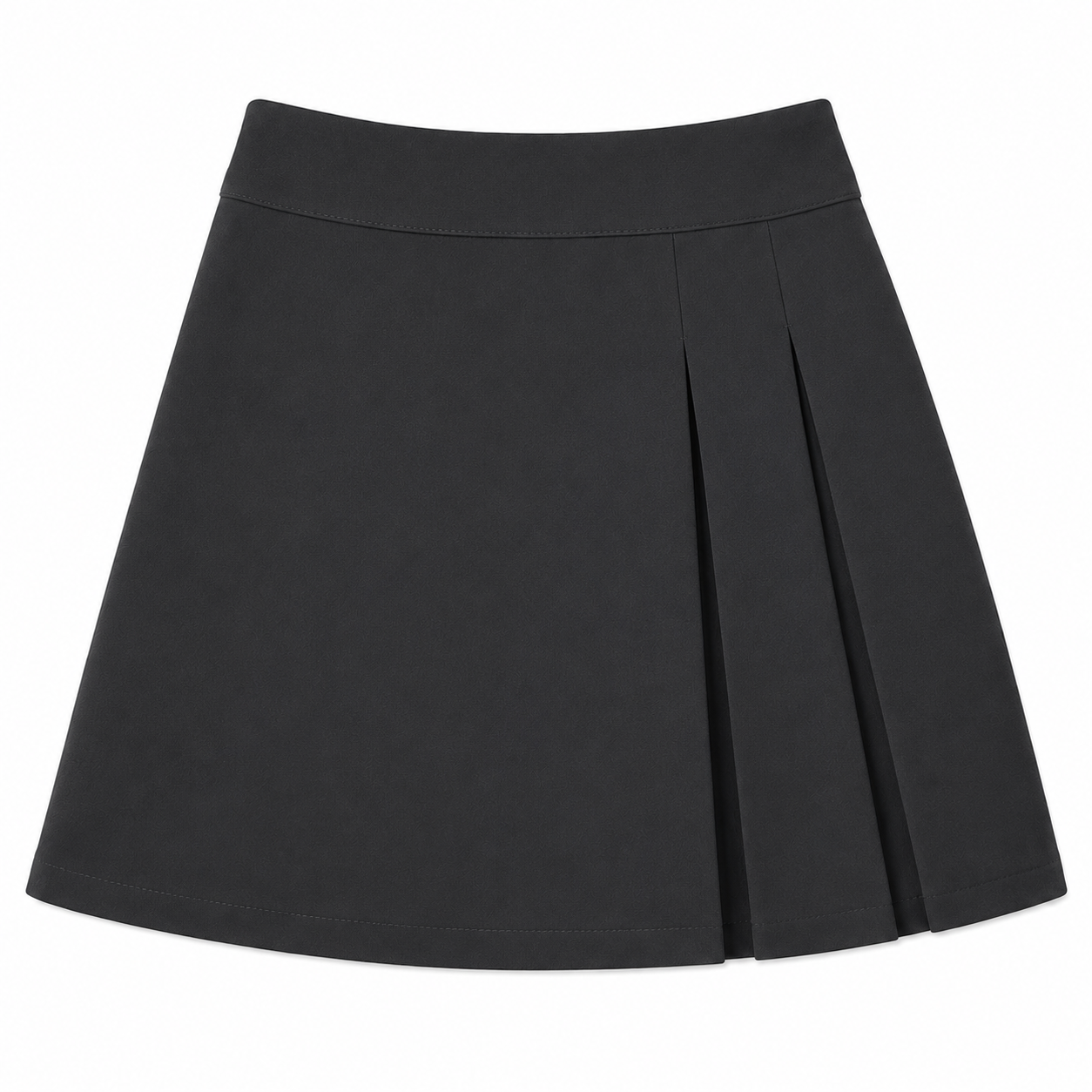 School - Skirt with Elastic (No Buttons)