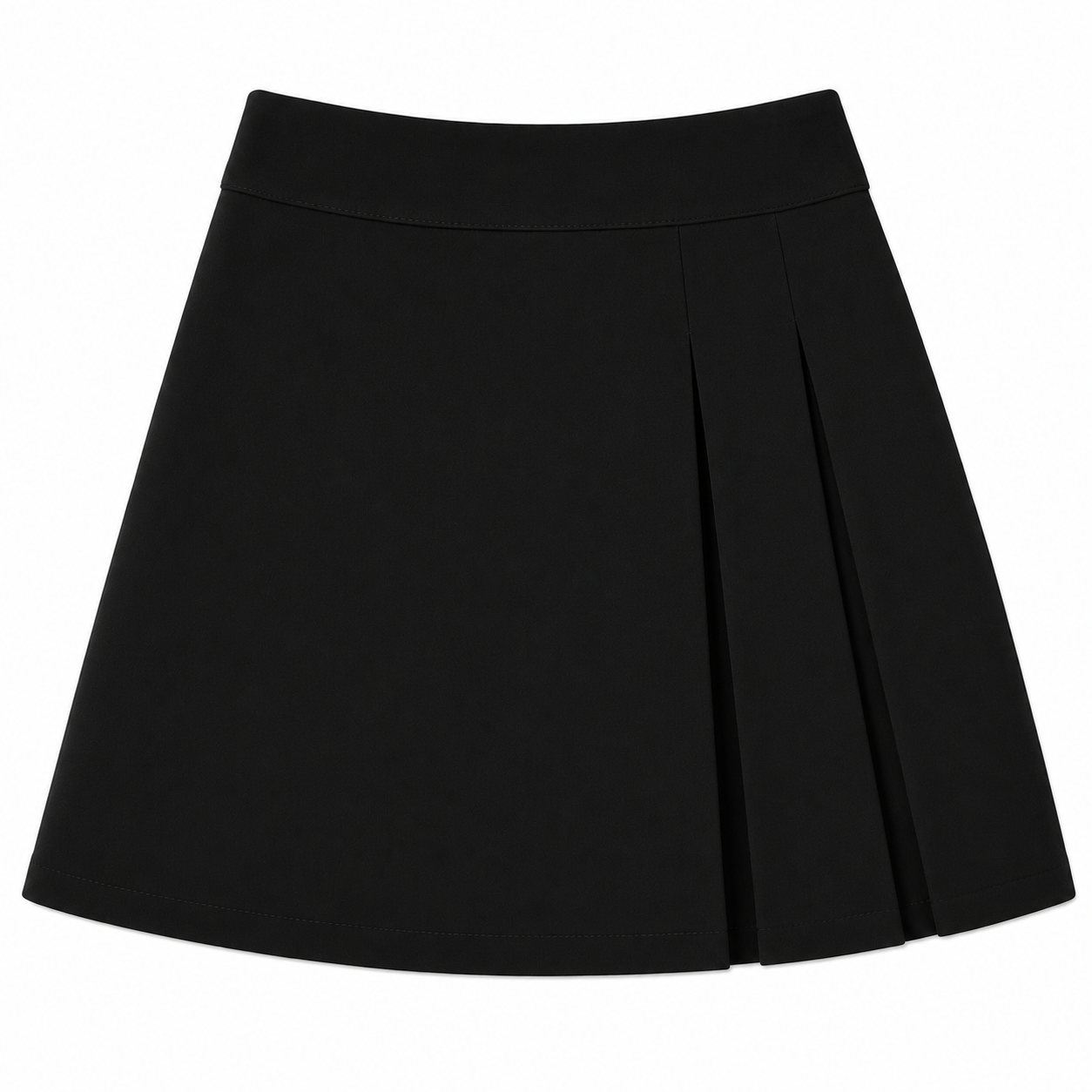 School - Skirt with Elastic (No Buttons)