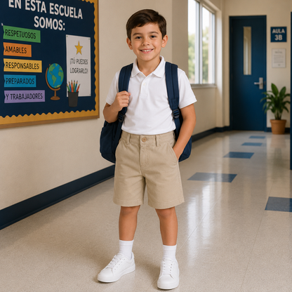 Pantalon corto de niño - Ajustable