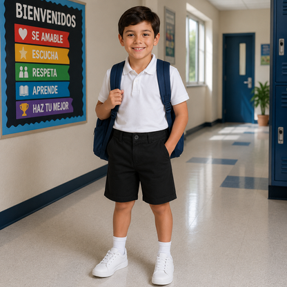 Pantalon corto de niño - Ajustable