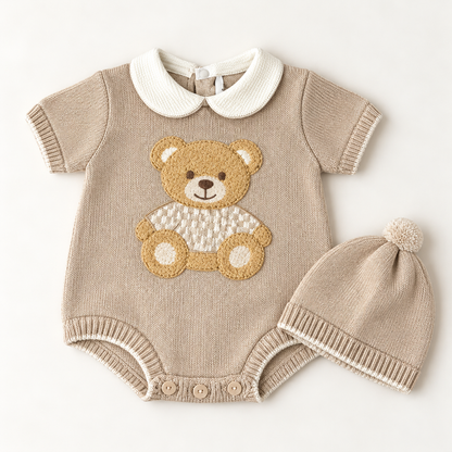 Pélele Osito - Ropa para Bebés - Vestidos Tejidos (Niños)