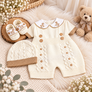 Peto Caballito - Ropa para Bebés - Vestidos Tejidos (Niños)