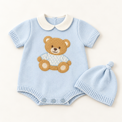 Pélele Osito - Ropa para Bebés - Vestidos Tejidos (Niños)
