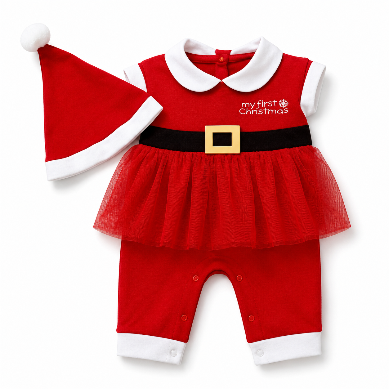Christmas - Santa Baby Girl (Short Sleeve)