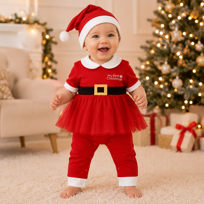 Christmas - Santa Baby Girl (Short Sleeve)