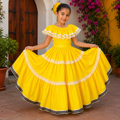 Traditional Clothing - Yellow Plena