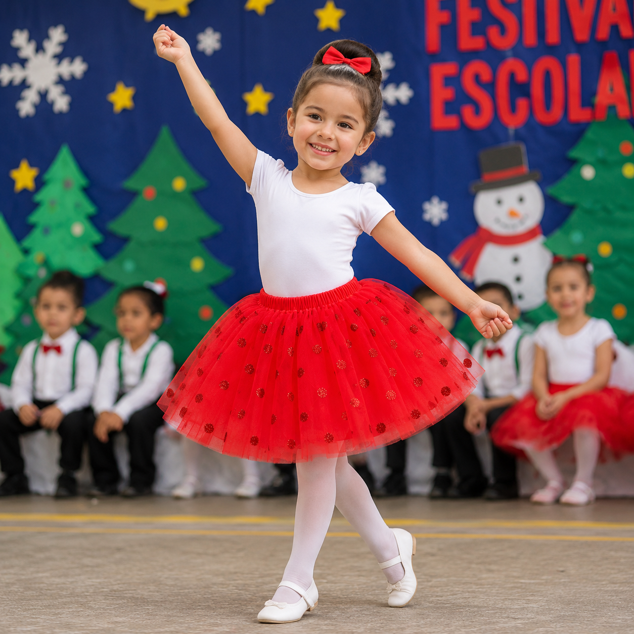 Tutu (Red and Burgundy)
