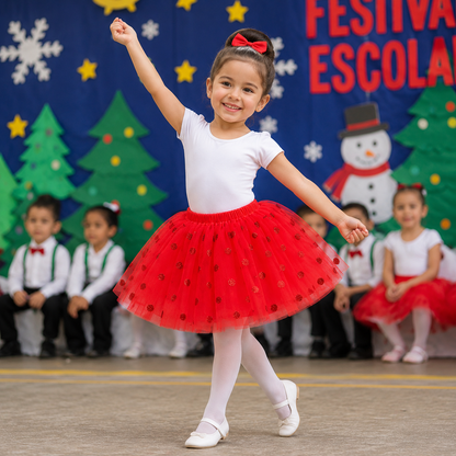 Tutu (Red and Burgundy)