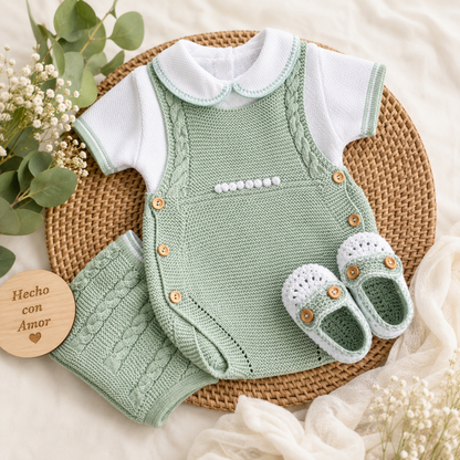 Ranita Paula 4 Pieces - Baby Clothes - Knitted Dresses (Boys)
