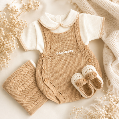 Ranita Paula 4 Pieces - Baby Clothes - Knitted Dresses (Boys)